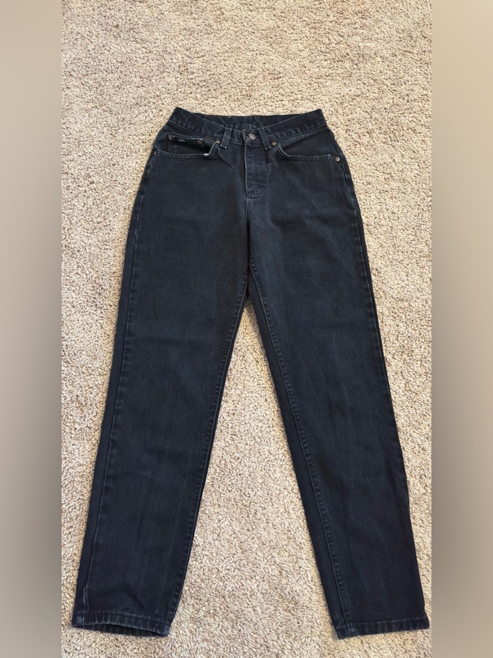 Lee Women's Straight Leg Jeans in Black